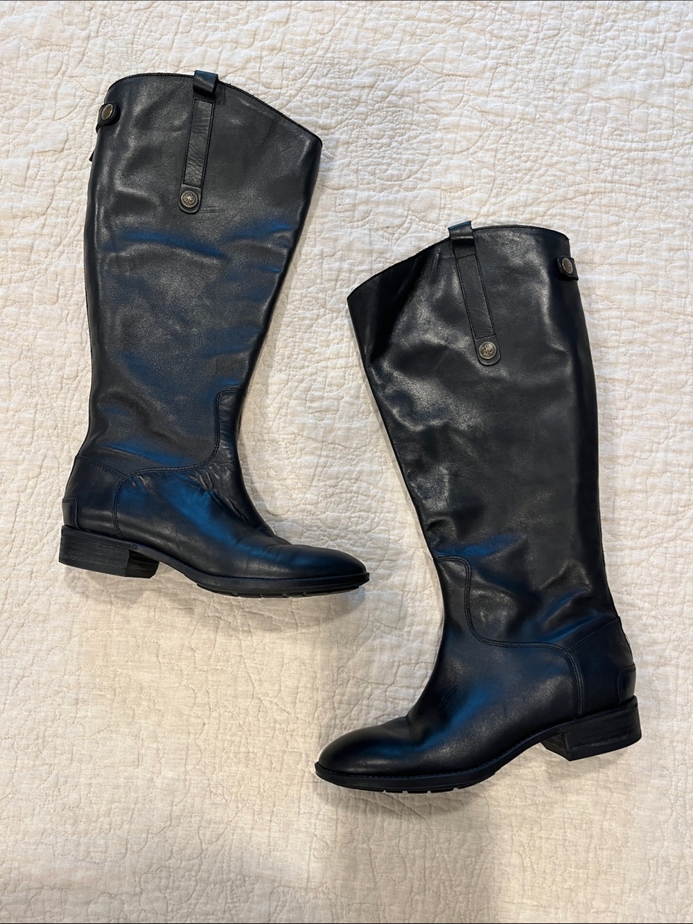 Sam Edelman black riding boots